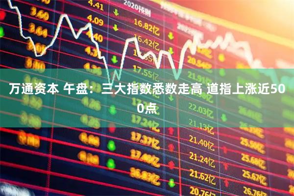 万通资本 午盘：三大指数悉数走高 道指上涨近500点